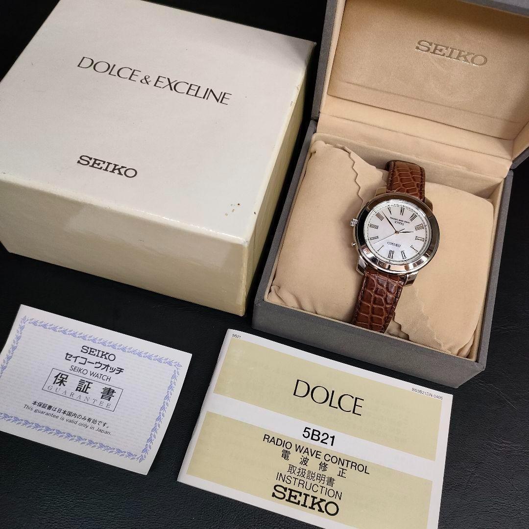 極美品【稼働品】SEIKO セイコードルチェ ホワイトシェル