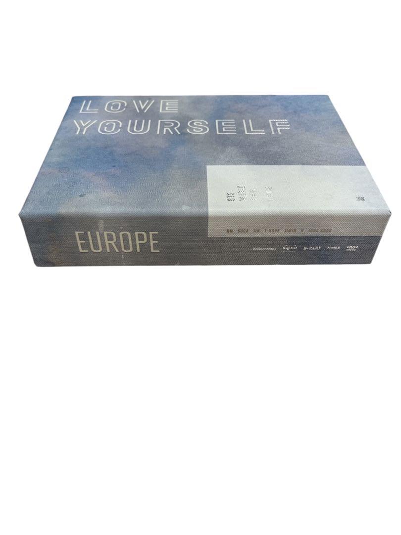 ミュージック BTS LOVE YOURSELF EUROPE DVD WORLD TOUR
