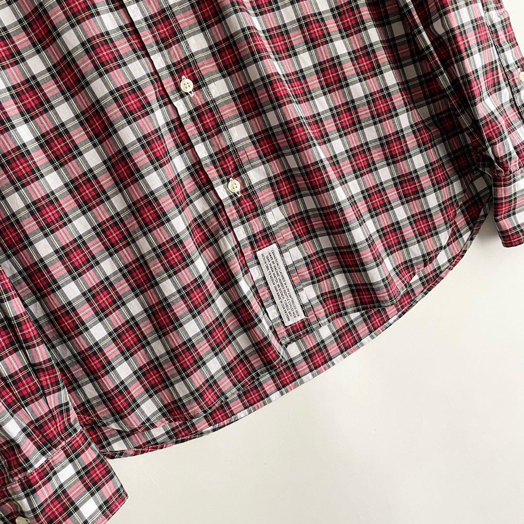【美品】INDIVIDUALIZED SHIRTS ボタンダウンチェックシャツ