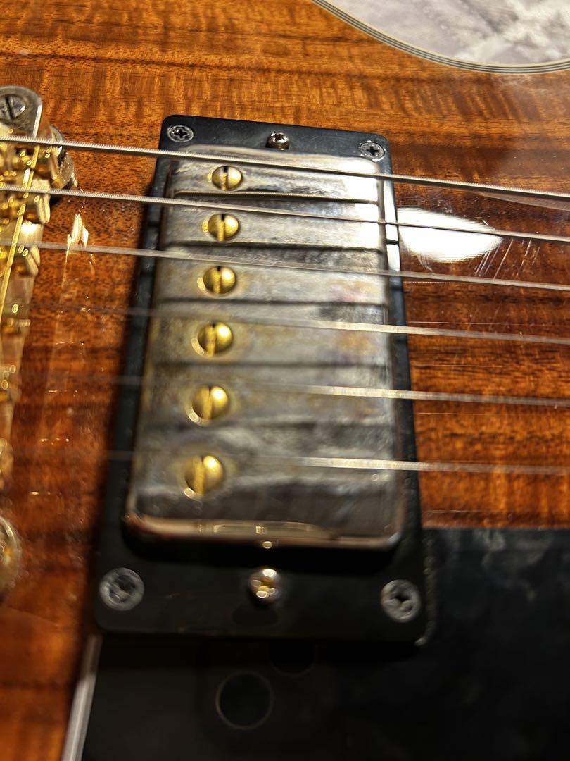 ギター epiphoneLes Paul Custom Koa Natural