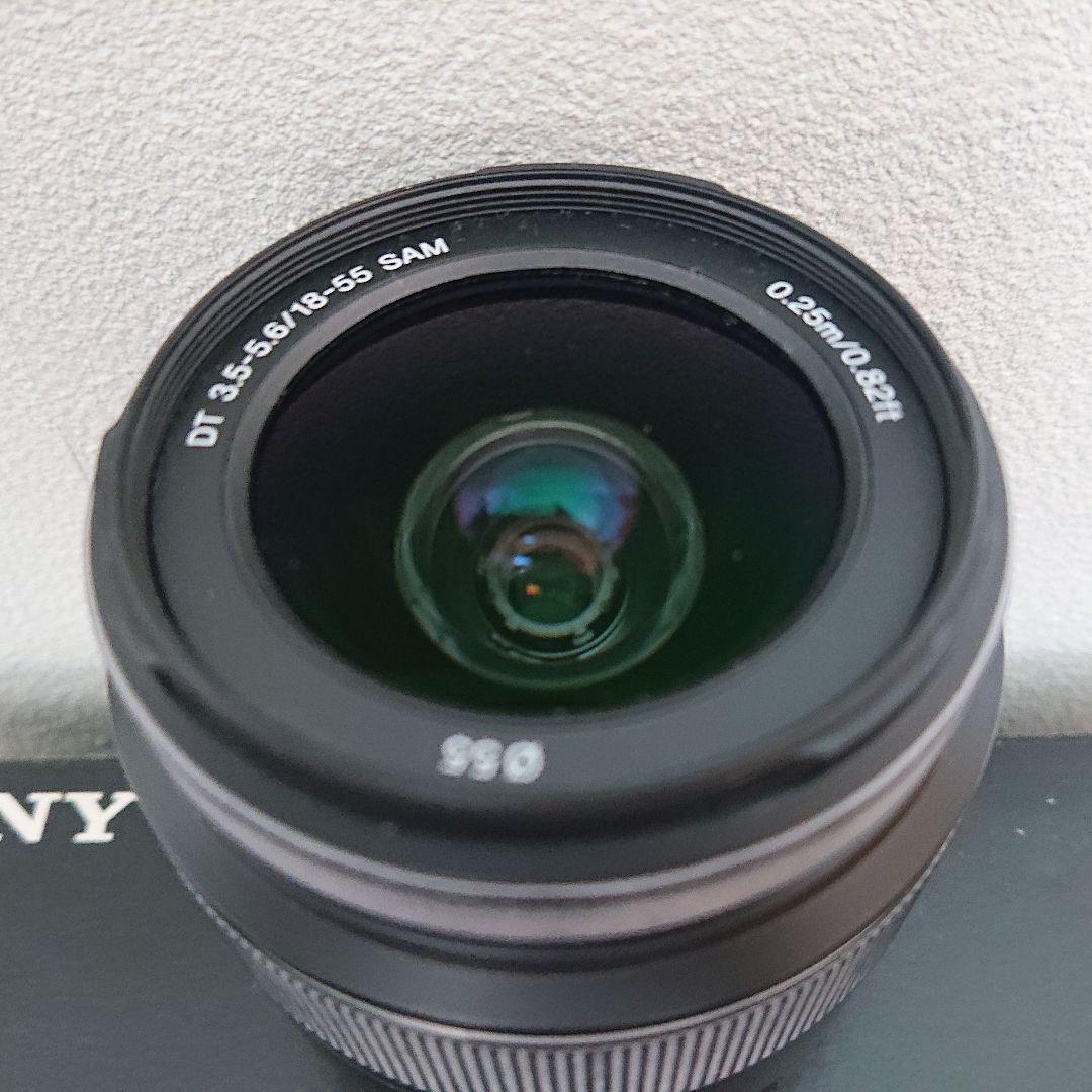 ⭕メルカリ便対応【SONY】α55 SLT-A55VY ダブルズームレンズ