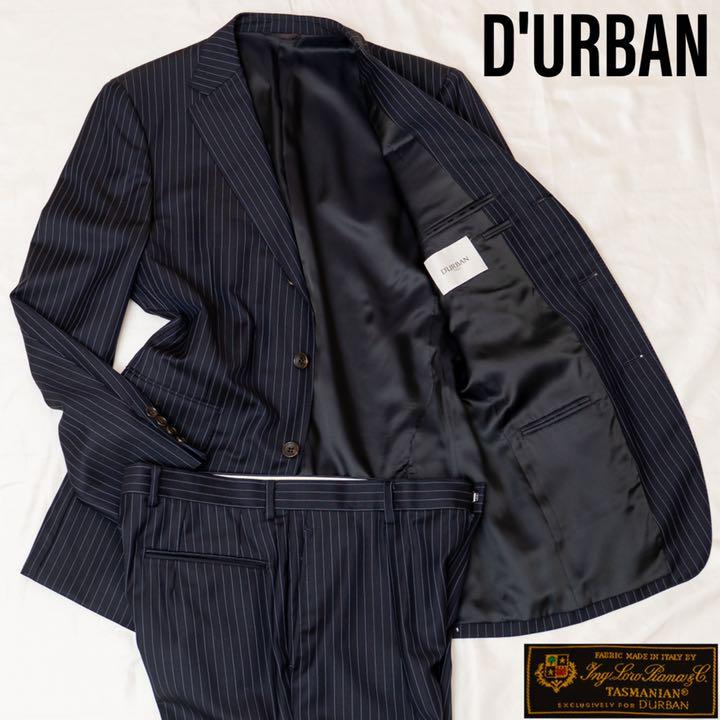 正規品質保証】 D'URBAN ダーバン スーツ セットアップ ネイビー 