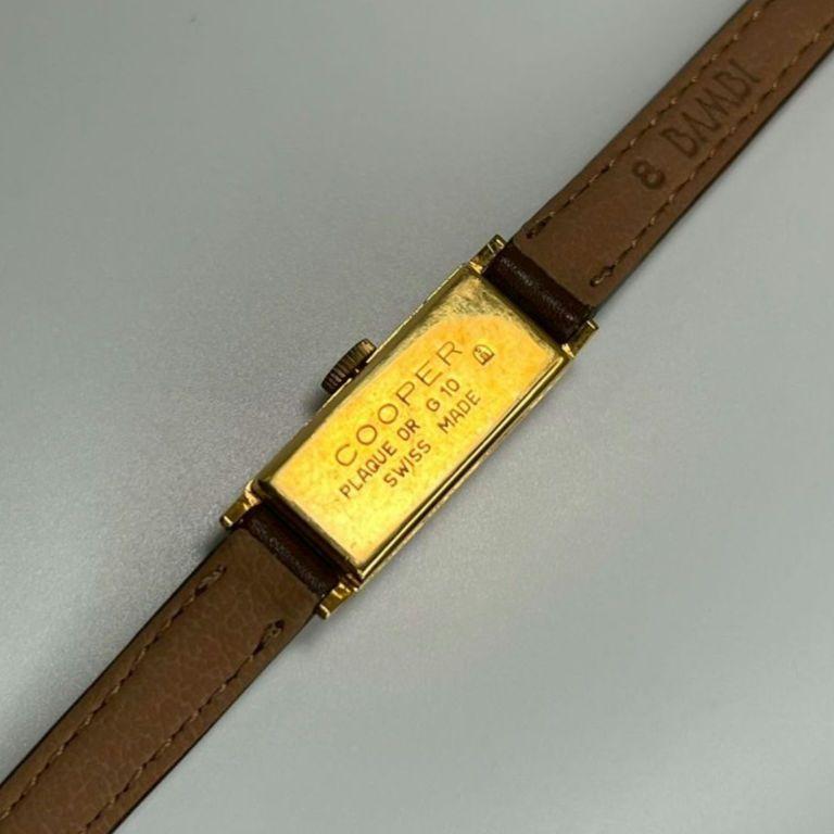 美品 COOPER クーパー スイス製 手巻時計 金張りケース 美品 COOPER クーパー スイス製 手巻時計 金張りケース - メルカリ