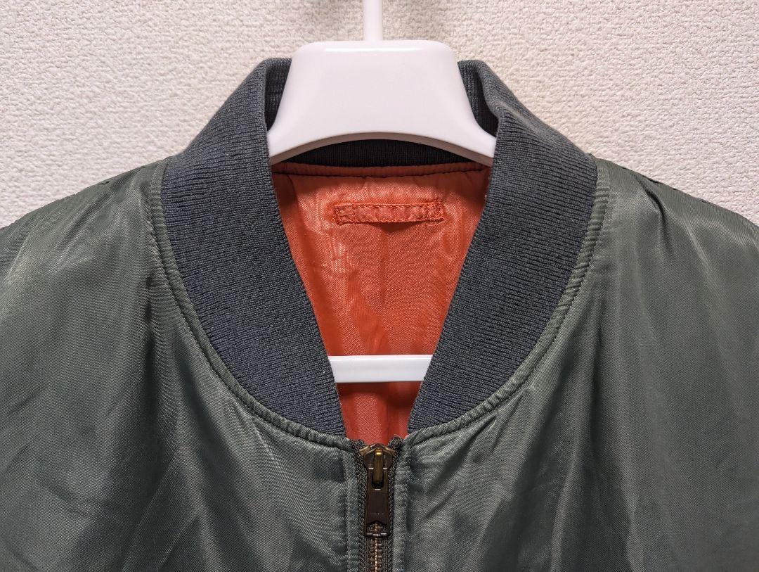 【レア】90's OLD UNIQLO　MA-1　フライトジャケット　中綿　L