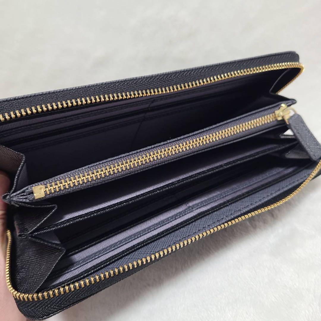 （美品）アニエスベー　agnes b　長財布　ネイビー　ユニセックス