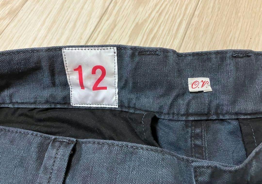 ウティ　outil PANTALON BLESLE m47 製品染　サイズ12