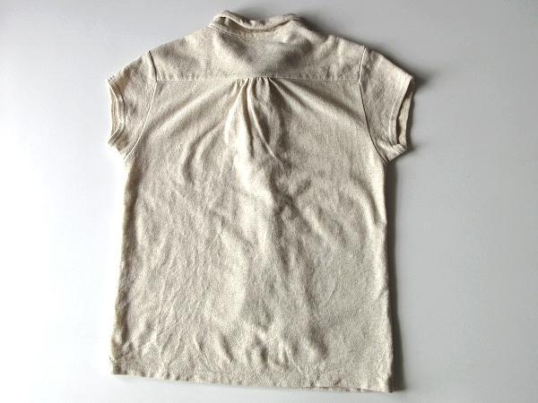 KAPITAL 鳥刺繍 ボウタイ付き コットンリネン鹿の子ポロシャツ KAPITAL 鳥刺繍 ボウタイ付き コットンリネン鹿の子ポロシャツ 1/S