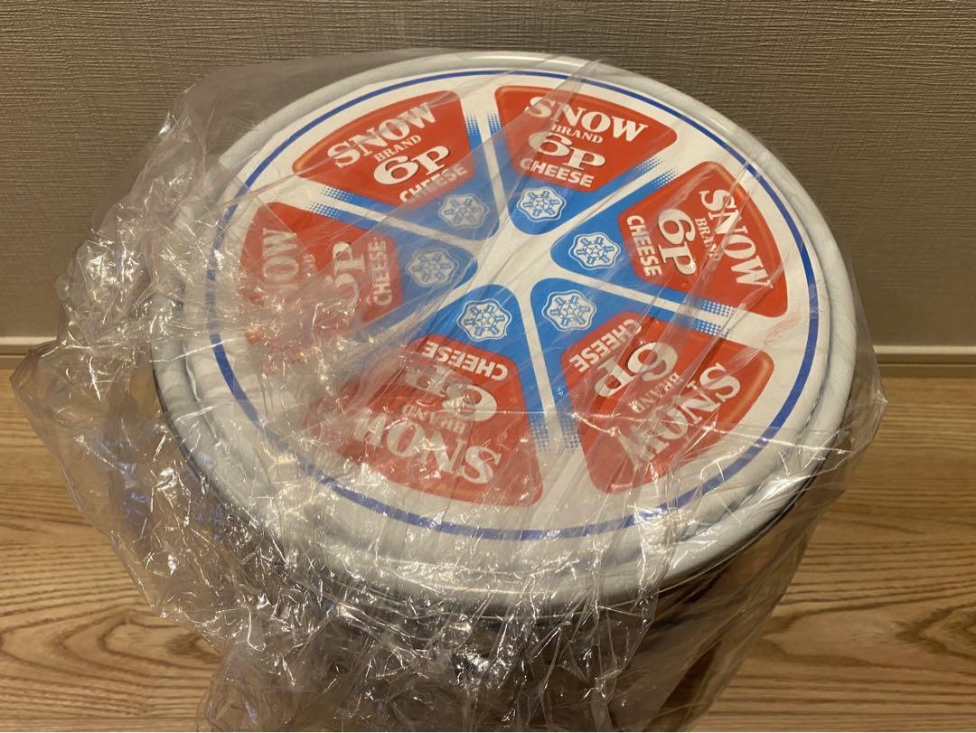 雪印乳業　6Pチーズ　ペール缶椅子　非売品⭐︎