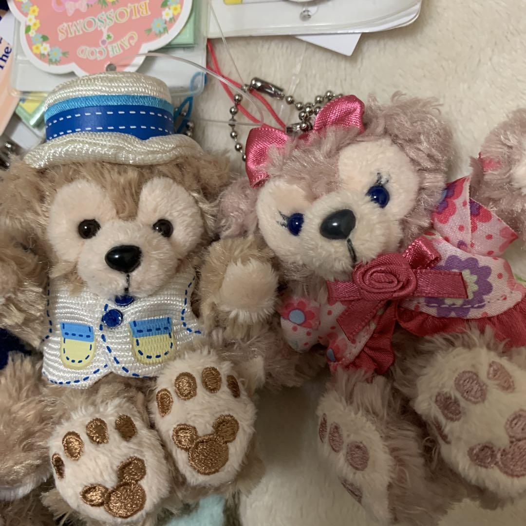 ダッフィー シェリーメイ ぬいぐるみバッジ ぬいぐるみストラップ 12点 人気公式店 ダッフィー シェリーメイ ぬいぐるみバッジ ぬいぐるみストラップ 12点セット キャラクターグッズ