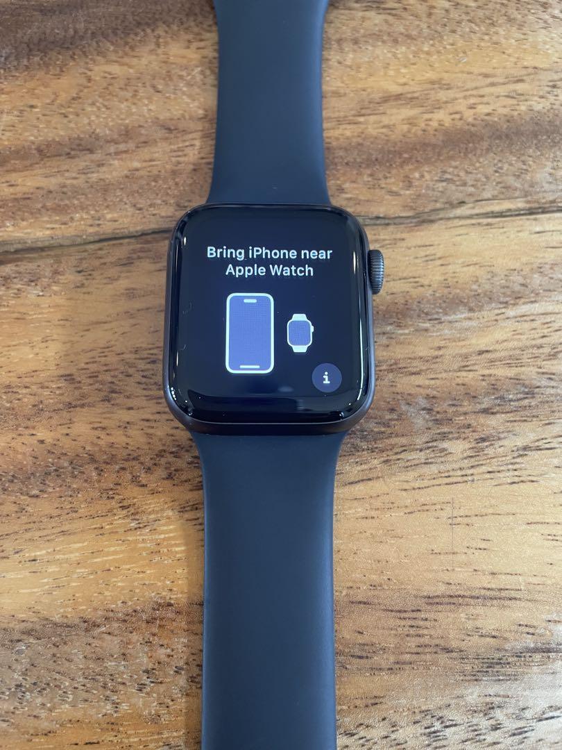 Apple Watch 40mm SE （第1世代）ブラック シリコンバンド