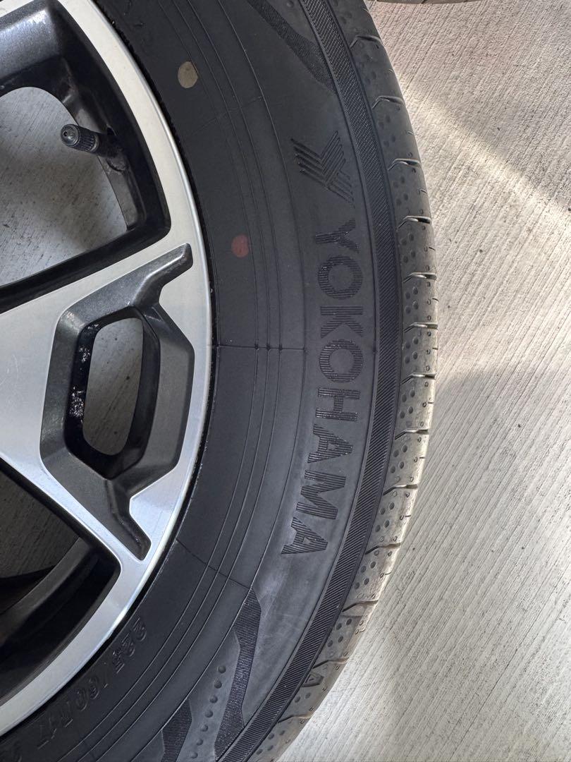 スバル XV 純正アルミホイールノーマルタイヤ付き4本セット225/60R17