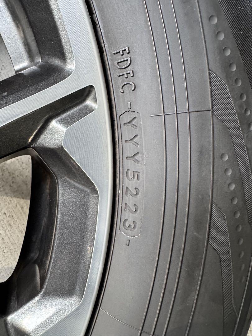 スバル XV 純正アルミホイールノーマルタイヤ付き4本セット225/60R17