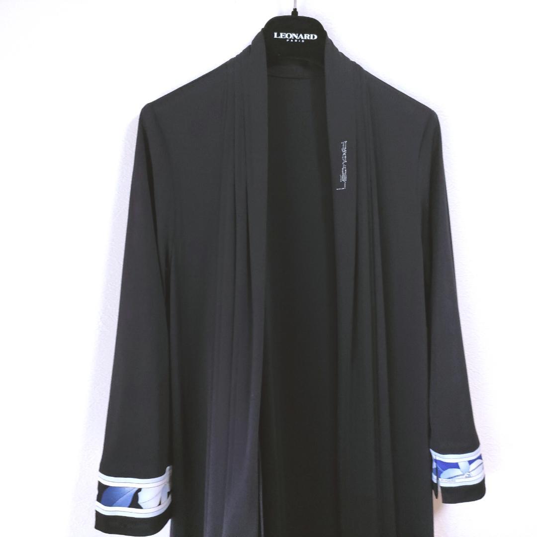 新品 極近年❤️レオナール❤️カーディガン ジャケット コート❤️38～40