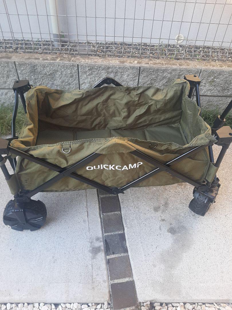 Quick Camp（クイックキャンプ） キャリーカート　折り畳みテーブルセット