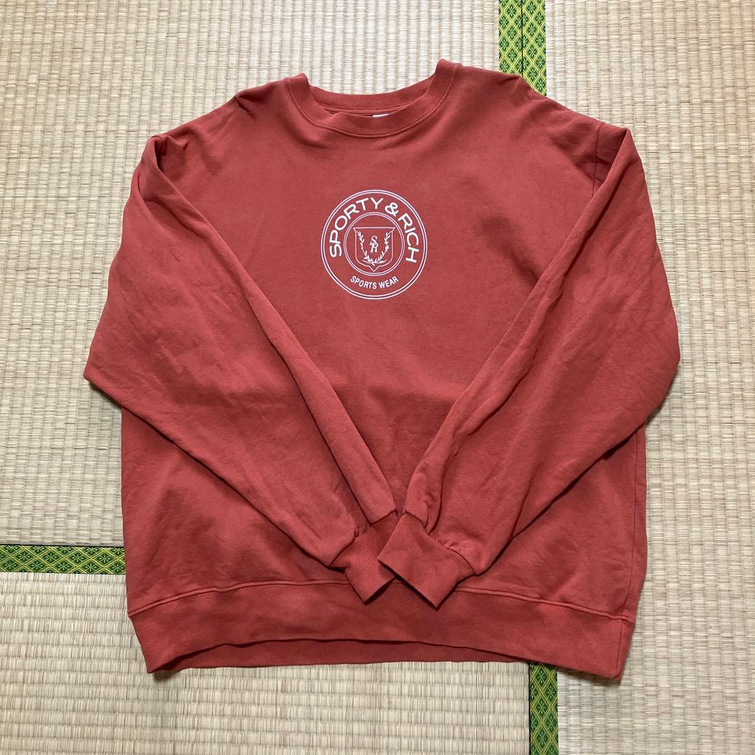 スポーティアンドリッチ　トレーナー　裏起毛