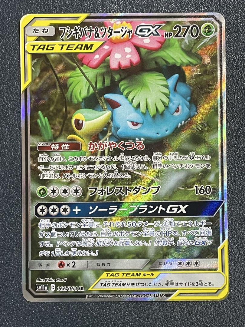 フシギバナ＆ツタージャGX SR SM11a 066/064 2枚セット