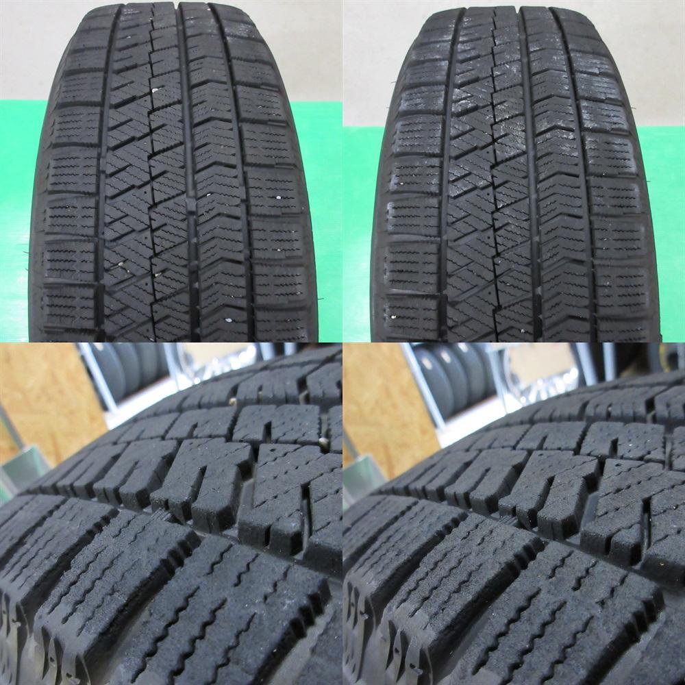 美品 セレナ 195/60R16 2022年バリ山スタッドレス シルフィ