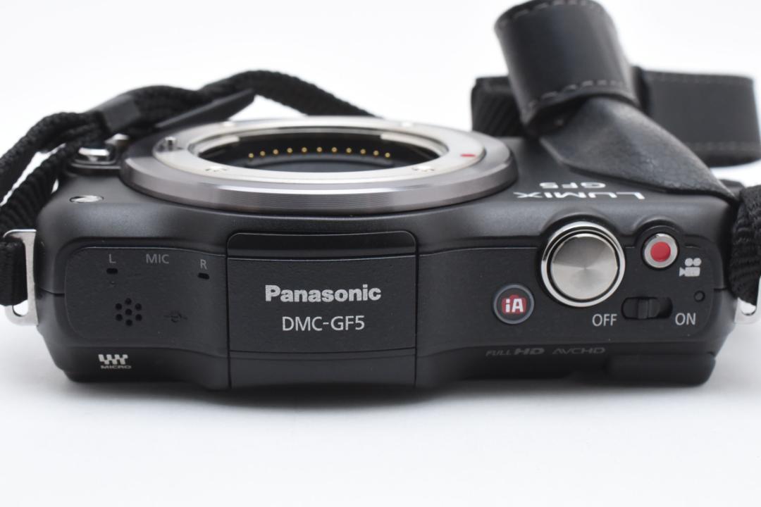 人気ブランド 海外通販 - 国内入手困難 ルミックス パナソニック DMC-GF5 #18927 ブラック ボディ デジタルカメラ