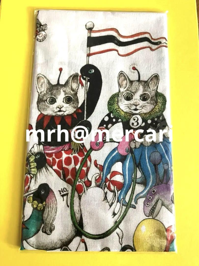 てぬぐい　circusギュスターヴくん　サーカス　手ぬぐい　ハンカチ