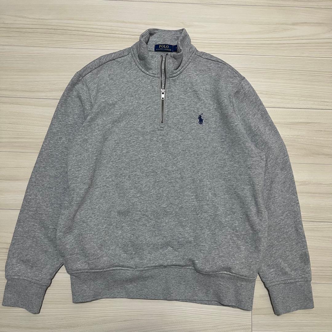 POLO RALPH LAUREN スウェット トレーナー ハーフジップM・POLO RALPH LAUREN