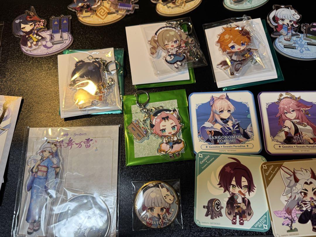 原神 コースター まとめ売り ＋ 辛炎 アクリルスタンド - メルカリ