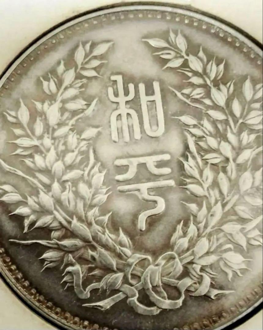 中国古銭 旧蔵 银貨 段祺瑞 中華民国執政記念 旧貨弊 中国银貨26.8g