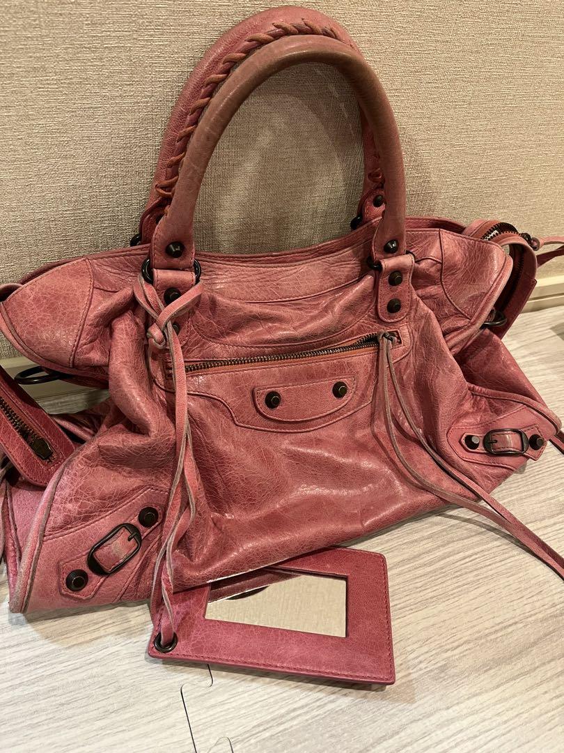 【BALENCIAGA】CITY バレンシアガ シティ ピンク ヴィンテージ