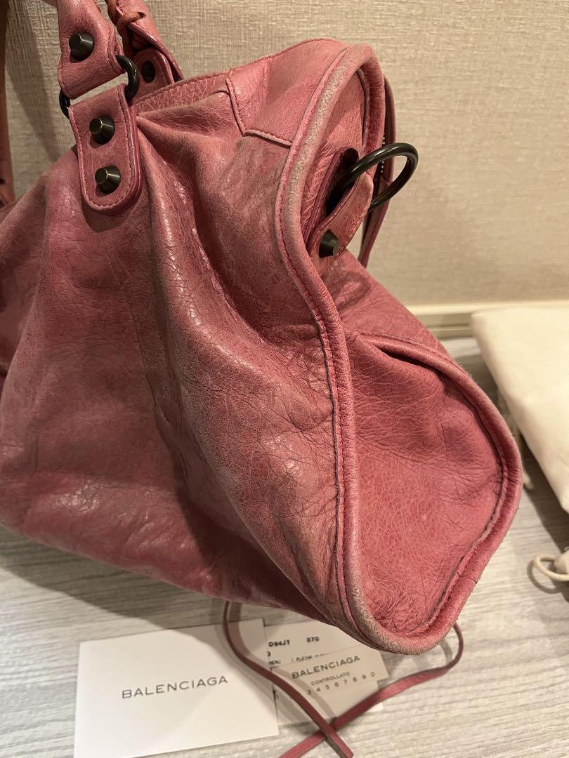 【BALENCIAGA】CITY バレンシアガ シティ ピンク ヴィンテージ