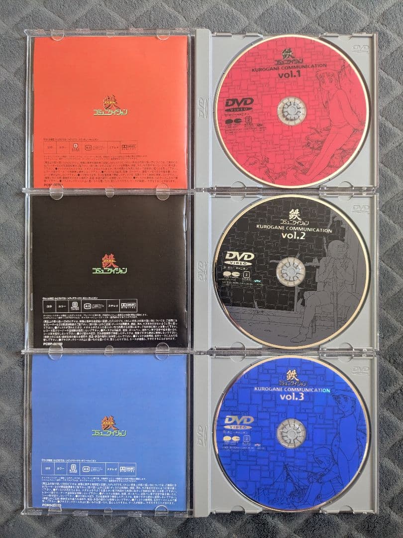 新品未開封含む 鉄コミュニケイション DVD 全巻セット 全6巻 6本 完結 新品未開封含む 鉄コミュニケイション DVD 全巻セット 全6巻 6本 完結
