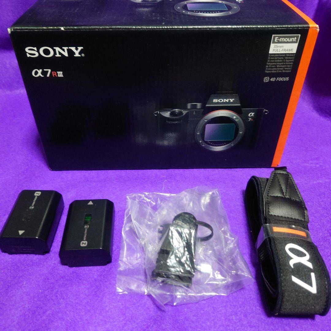 SONY α7R III ミラーレスカメラ