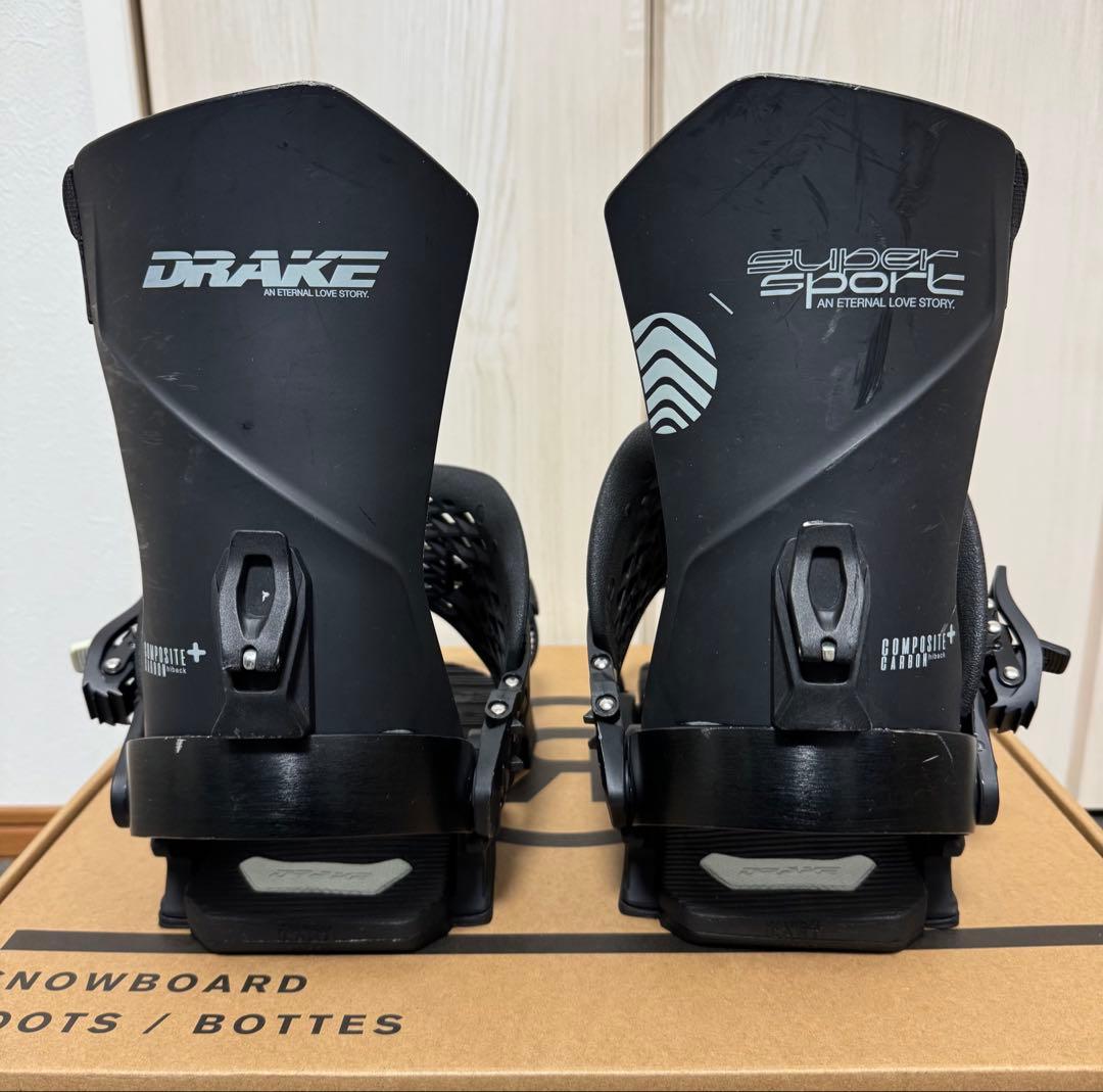 DRAKE SuperSport 24-25モデル M Lビンディング ブラック