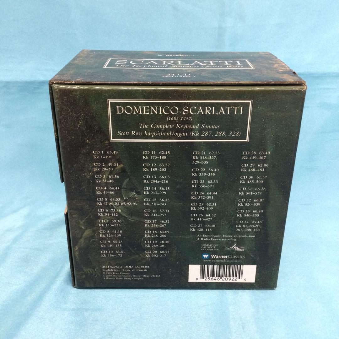 ♦︎ Scott Ross / DOMENICO SCARLATTI 輸入盤