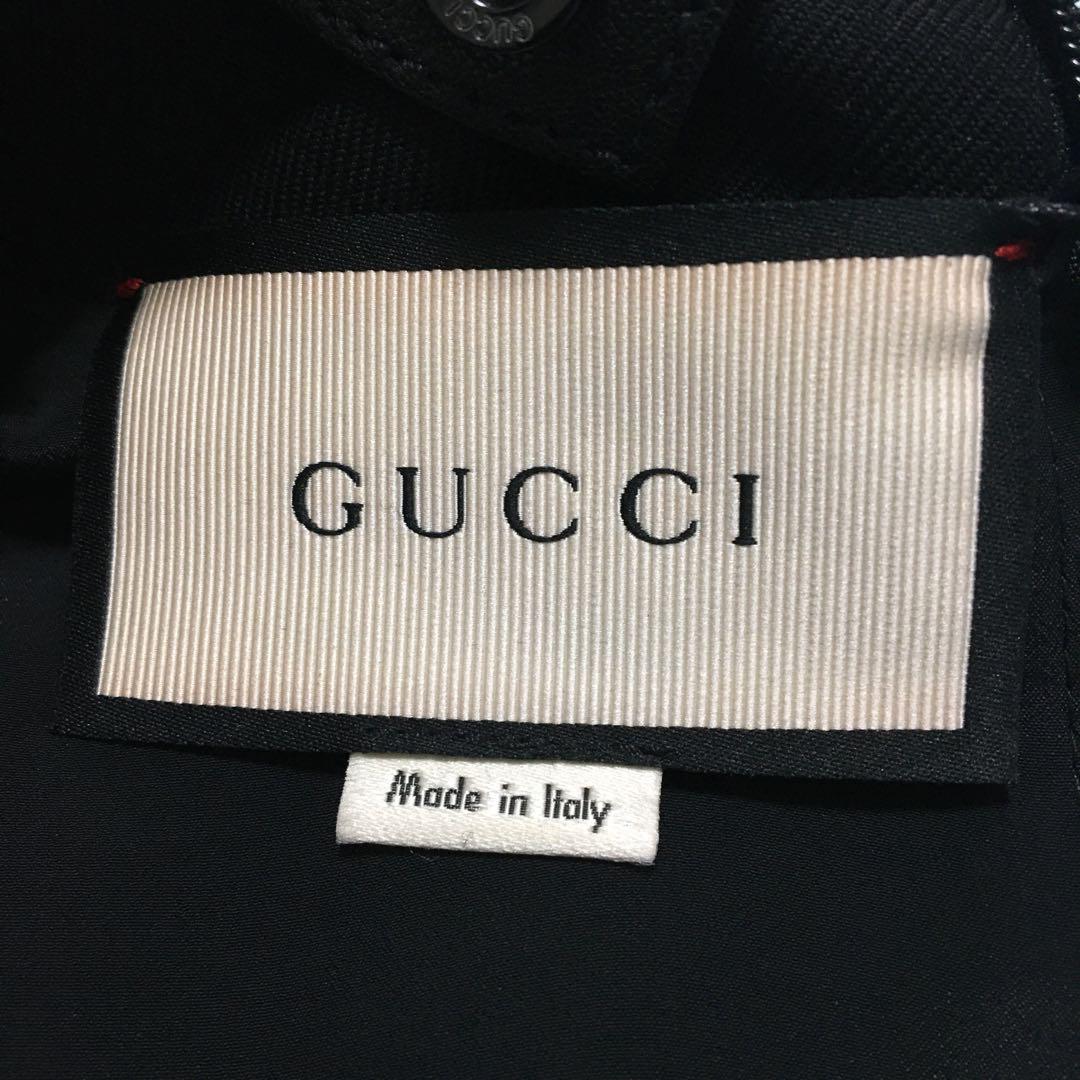 新品⬛︎GUCCI⬛︎グッチ⬛︎半袖ワンピース⬛︎GGロゴ⬛︎パール⬛︎ベルト⬛︎レザー