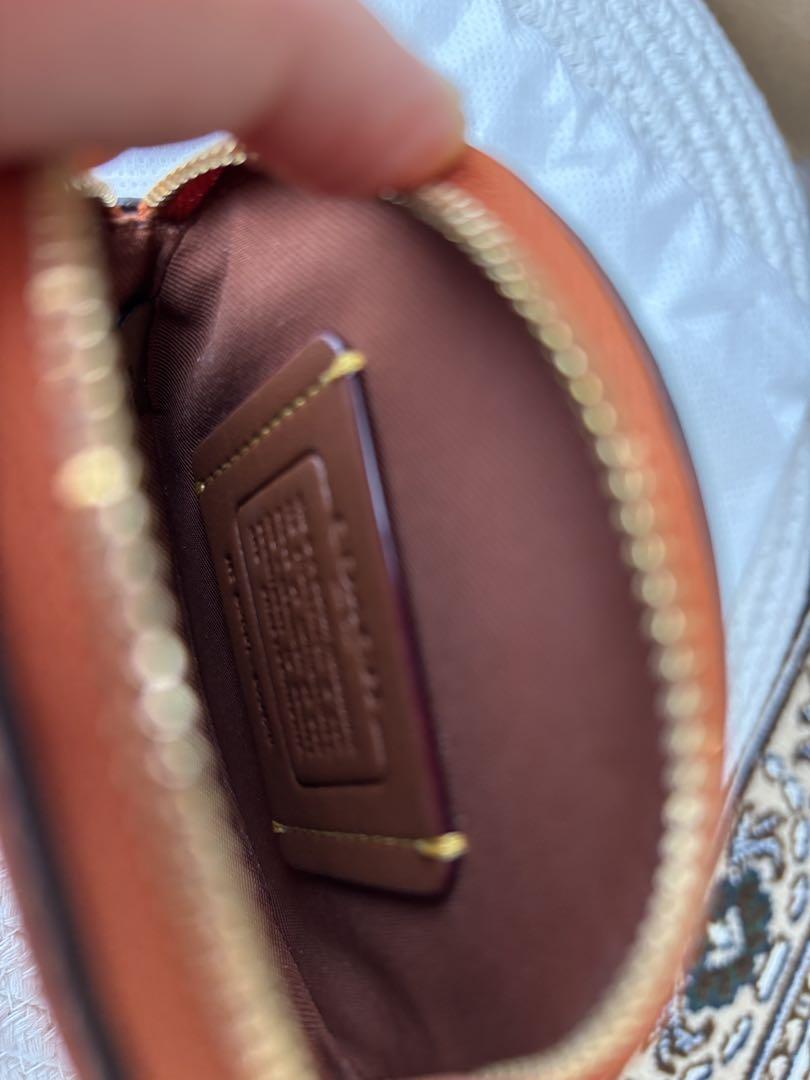 新品未使用品COACH オレンジ コイン ケース 品番: CAN29 IMQSR