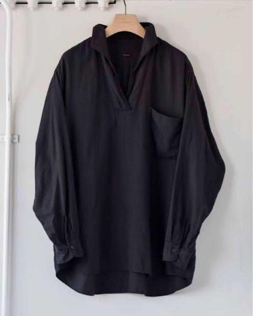 comoli シルクネルスキッパーシャツ 3
