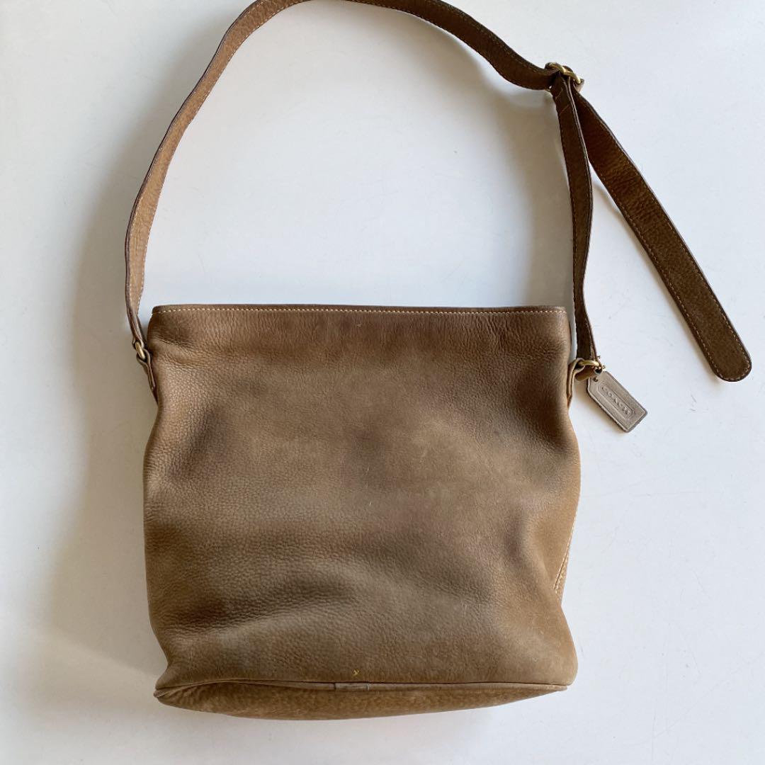 COACH オールドコーチ ヌバック ショルダーバッグ ソノマ レディース