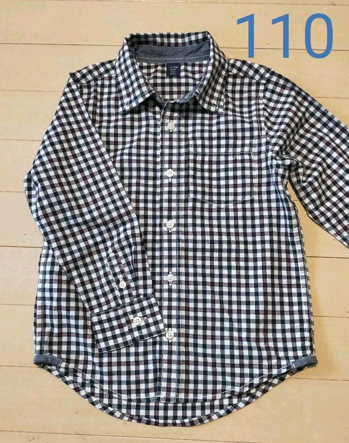 美品 GAP 長袖シャツ チェック柄 110サイズ - メルカリ 美品 GAP 長袖シャツ チェック柄 110サイズ - メルカリ