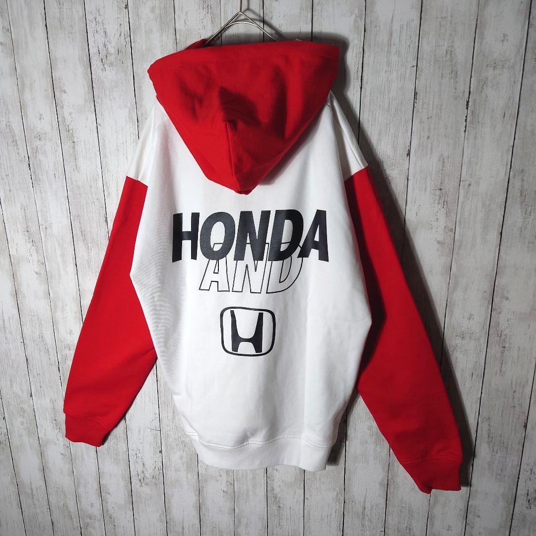 【タグ付美品】 ウィンダンシー × ホンダ　HONDA　企業 コラボ　パーカー