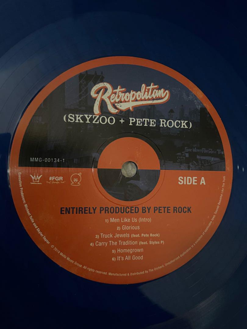 洋楽 Skyzoo Retropolitan Pete Rock Blue vinyl