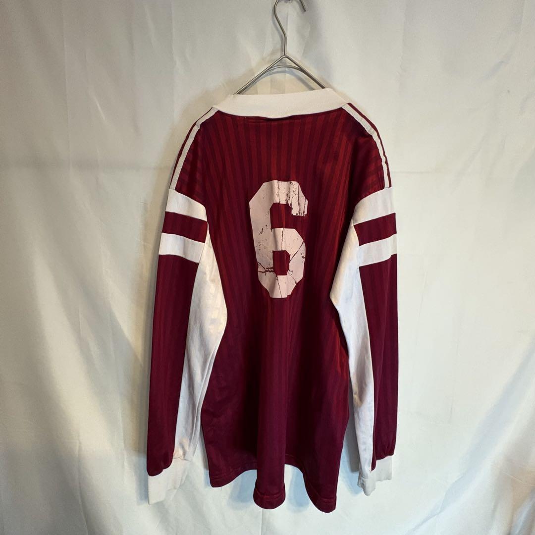 80's USA製 ヴィンテージ adidas ゲームシャツ ユニフォーム L