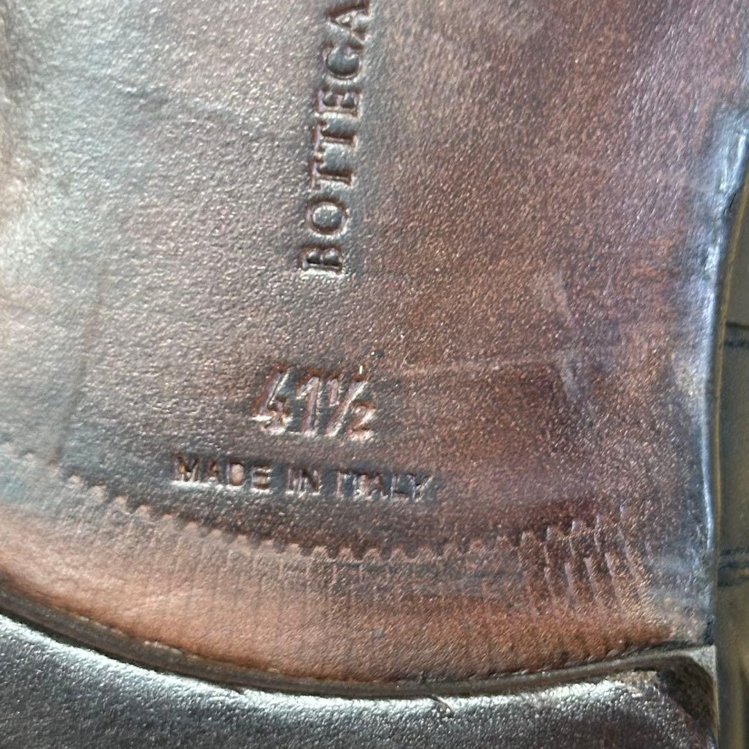 BOTTEGA VENETA/ボッテガヴェネタ/サイドゴアブーツ/BRW/レザー