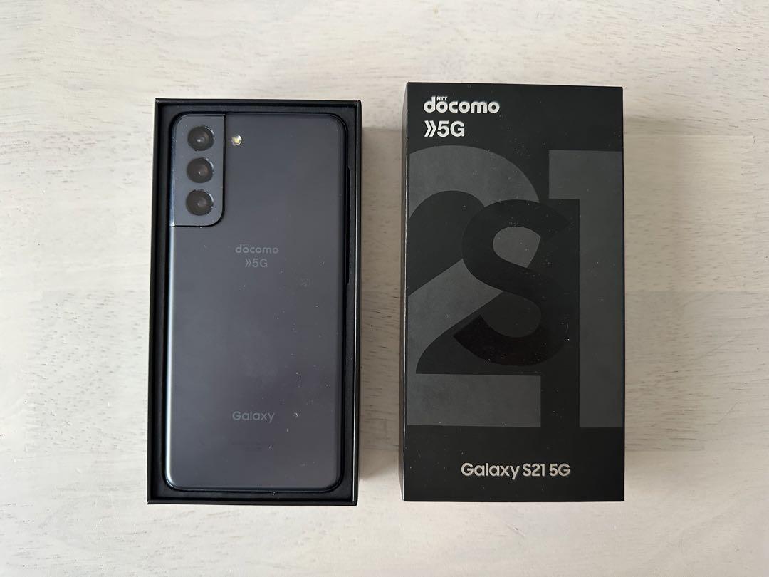 Galaxy - SIMロック解除済み Galaxy S21 5G ファントム グレー(その1) 41aISHM6FkL.jpg_BO30,255,255,