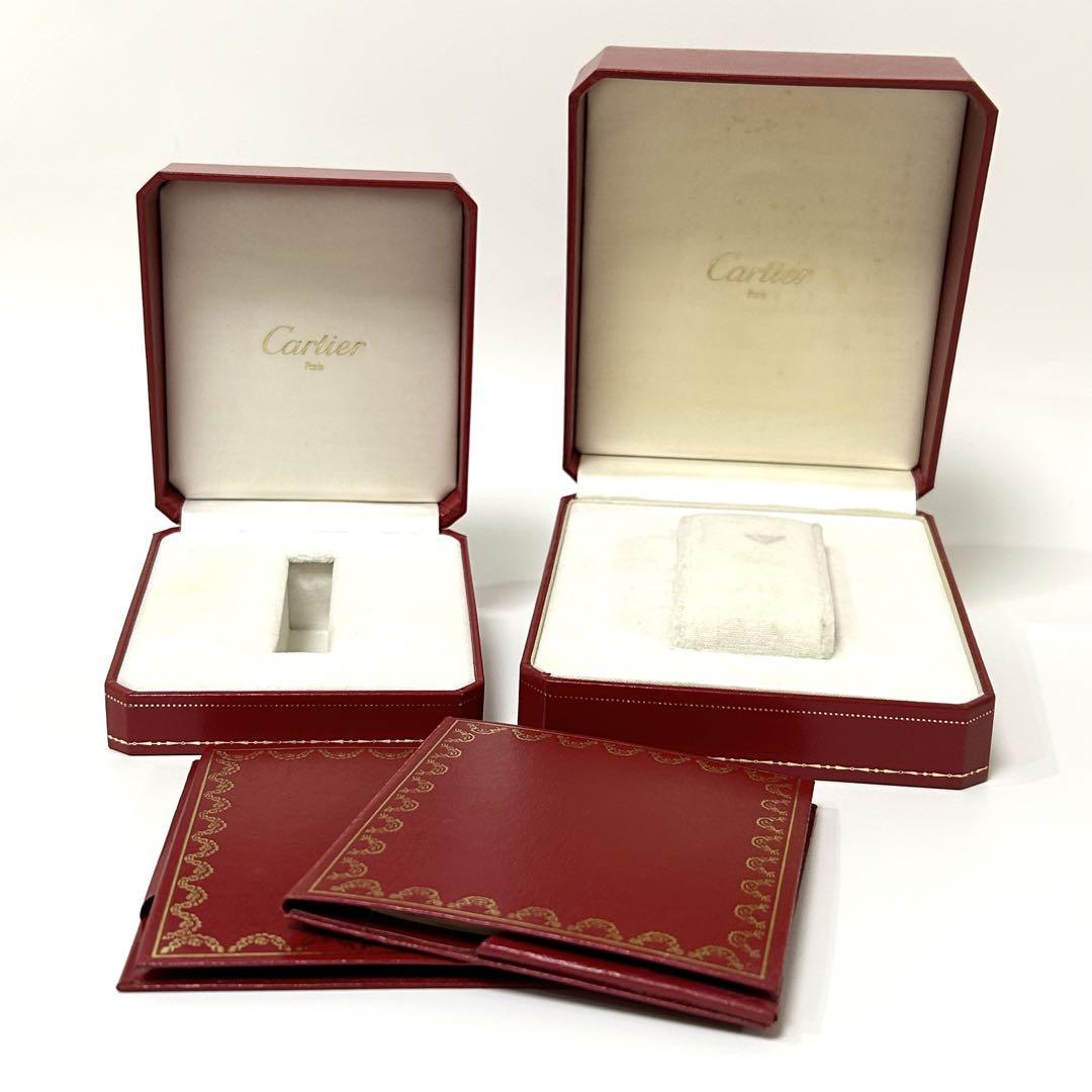 Cartier カルティエ 腕時計 空箱 ウォッチケース　2ケ　取説