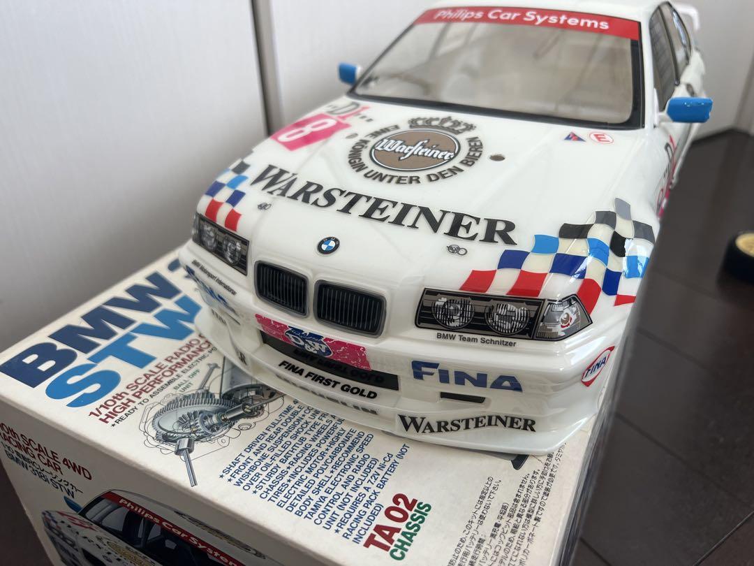 タミヤ　ラジコン　BMW 318i STW 完成済ボディ　タイヤ　その他セット