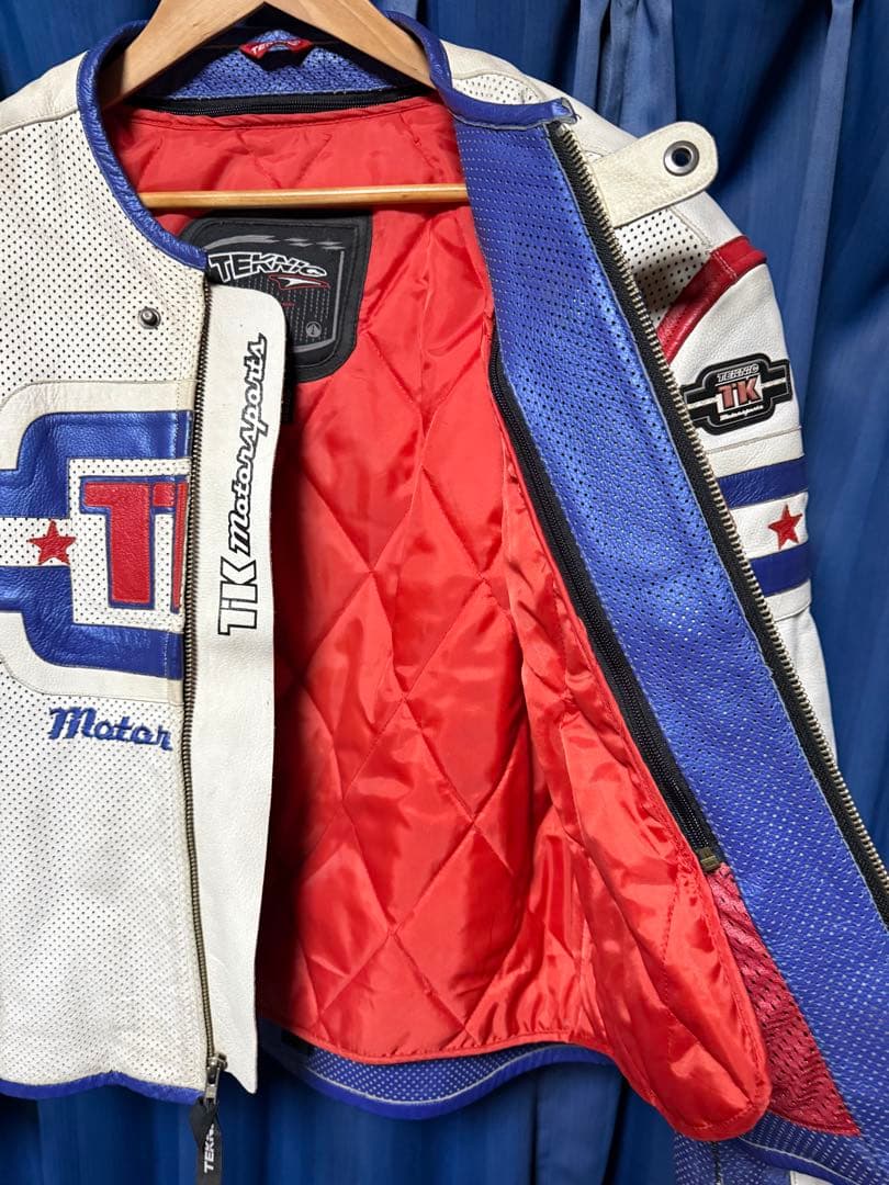 TEKNIC IMPULSE インパルス レザージャケット 40サイズ XL相当 TEKNIC IMPULSE インパルス レザージャケット 40サイズ XL相当