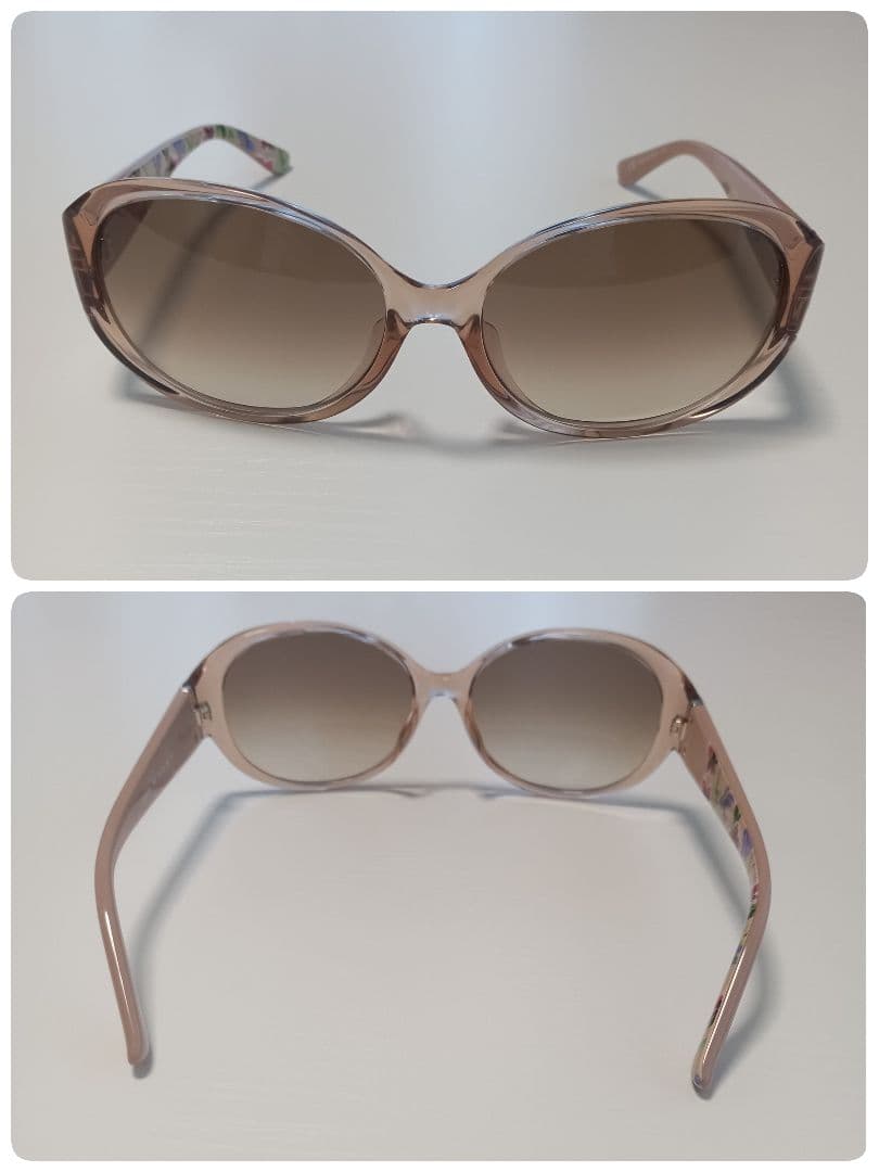 フェラガモ サングラス SF683 レディース クリアピンク 花柄 24h内発送