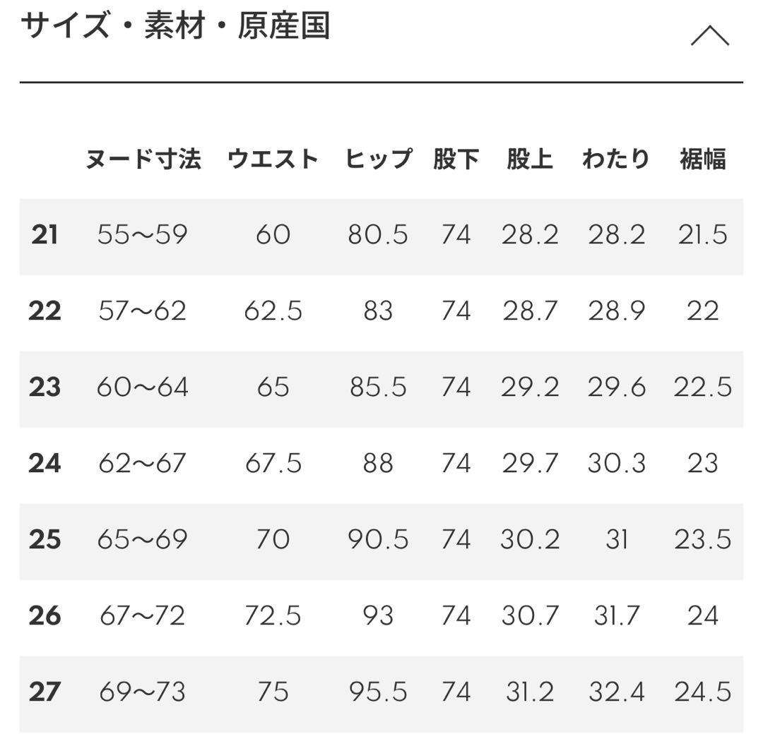 ヤヌーク　ワイドストレートデニムLilith24