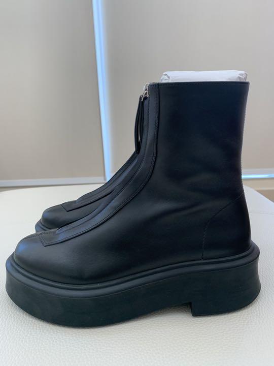レザー zipped