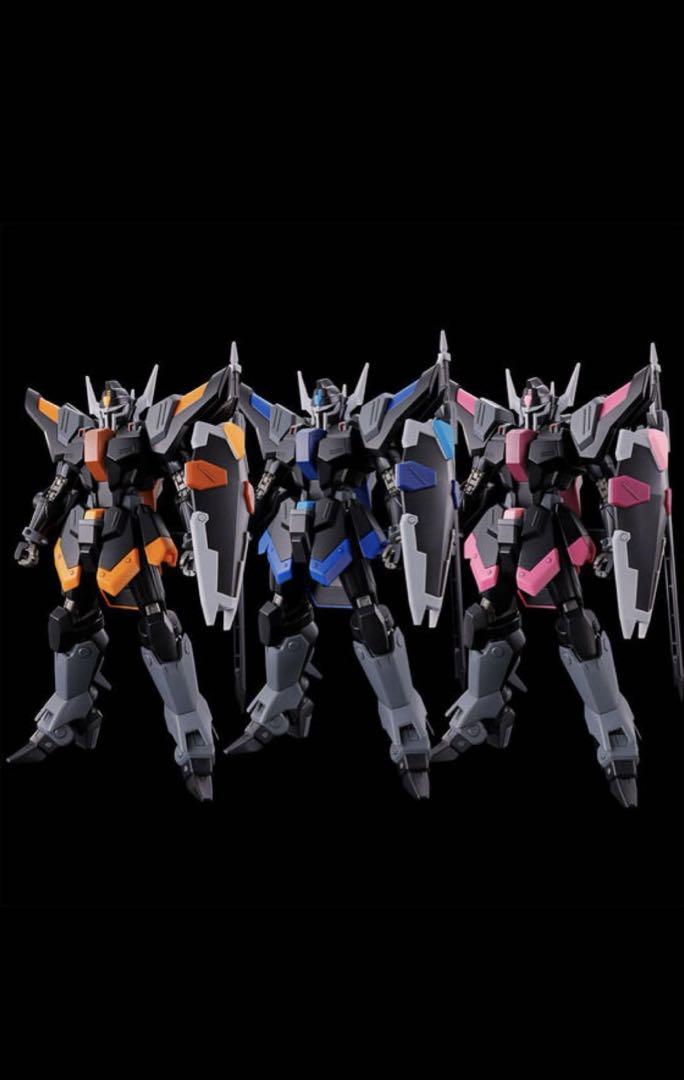 ＨＧ ブラックナイトスコードルドラ リデラード機&ダニエル機&リュー機 セット
