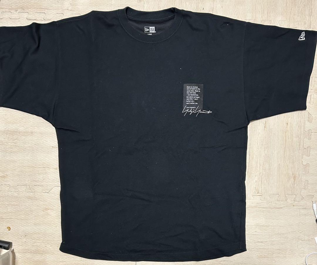 Yohji Yamamoto new era Tシャツ